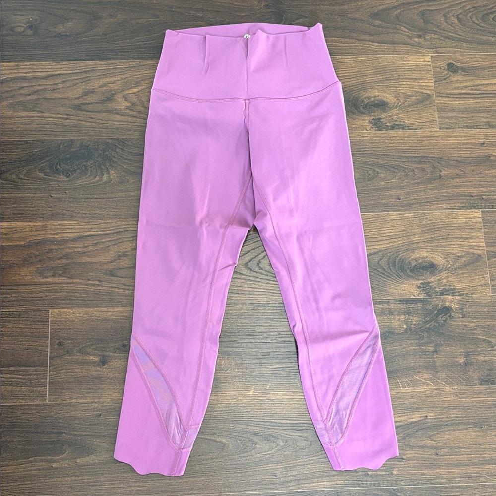 Lululemon mesh capri leggings